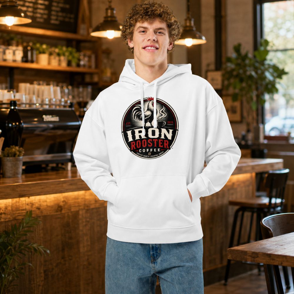 Unisex organic relaxed hoodie